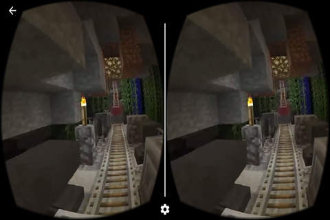 Minekoaster - Dalora Rollercoaster Virtual Reality VR 360 screenshot 2