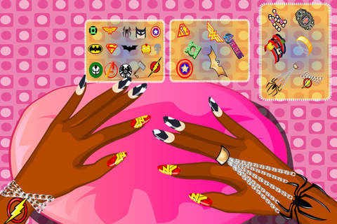 Super Princess Glam Nails - Dream Studios&Beauty Makeup screenshot 2