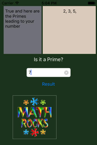 Get a list of Prime Numbers! screenshot 3