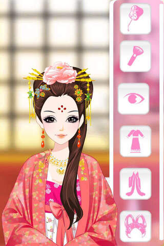 Chinese Story - Ancient Princess Dressup,Concubine New Costumes, Girl Games screenshot 4