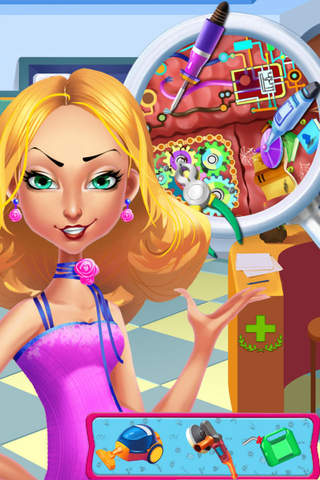 Brain Clinic In Fashion Town - Beauty Health Cure/Doctor Role Play screenshot 2