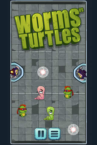 Worms vs Turtles Pro screenshot 2