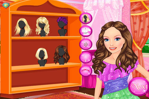 芭比春夏时装 - 女孩子们的美容、打扮、化妆、换装游戏 screenshot 2