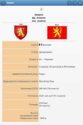 Departments of France screenshot 2