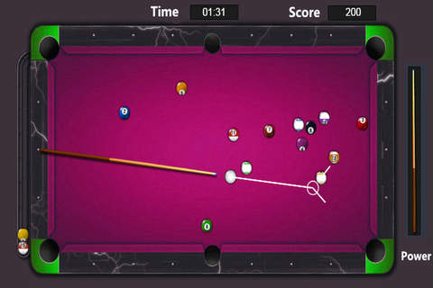 Snooker Billiard - Loveliness Girl screenshot 2
