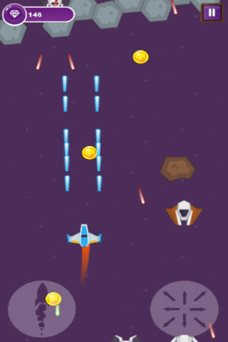 Free Space Shooter FSW - Best Space War in your Mobile screenshot 2
