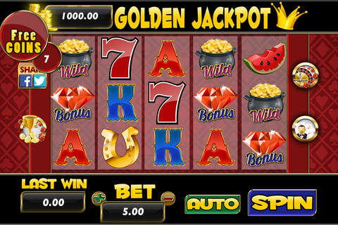 Aaron Golden Jackpot Slots - Roulette - Blackjack 21 screenshot 2