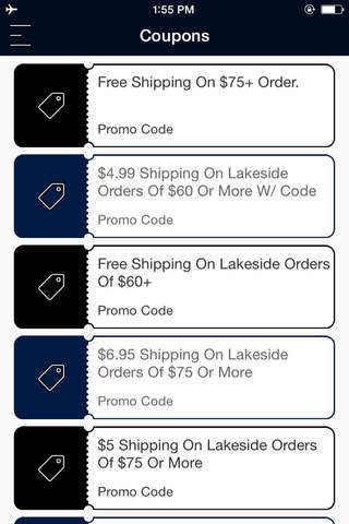 Coupons for Lakeside Collection screenshot 2