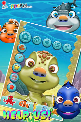 Clown Fish Nose Doctor Mania – Booger Simulator Games for Kids Free screenshot 4