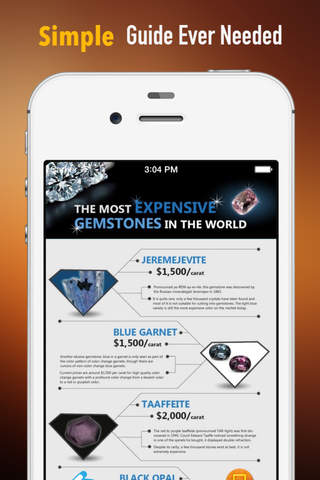 Gemstones 101: Beginner's Guide on Gems and Jewels with Glossary and Top News screenshot 2