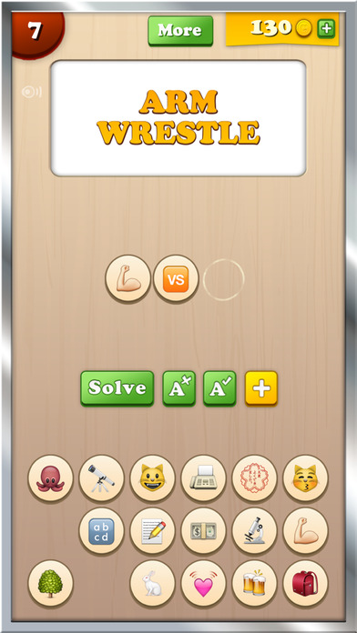 Screenshots of Find the Emoji - New Free Animated Emojis Icons & Extra Emoticons Keyboard Art Guess Game App 2 for iPhone