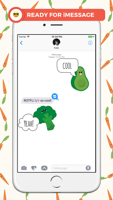 Healthy Food Emojis screenshot 3