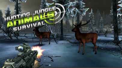 Hunting Jungle Animals Survivals screenshot 2