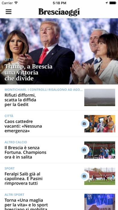 Bresciaoggi.it screenshot 2