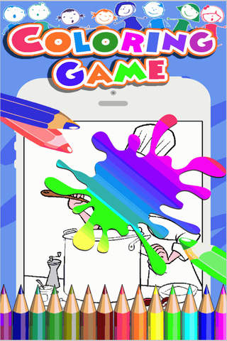 Coloring Games Ratatouille Version screenshot 2
