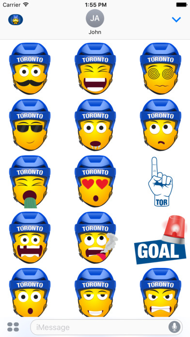 Toronto Hockey Stickers & Emojis screenshot 4