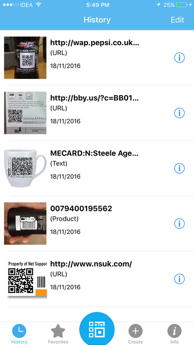 QR Code Scanner - QR Code Reader & Generator PRO screenshot 2