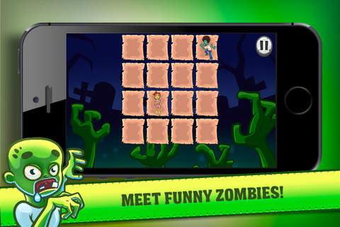 Find The Pair - Zombie Match Deluxe screenshot 2