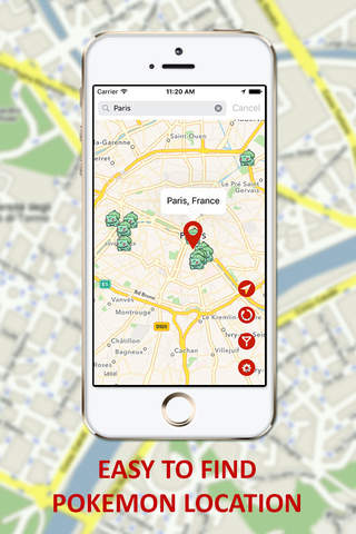Pokè Go - Live Maps for Pokèmon Go screenshot 3