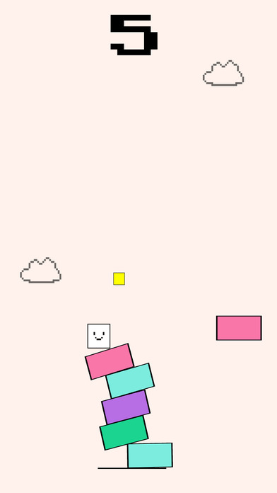 Let's Up.io - The Pixel Brick Jump screenshot 2