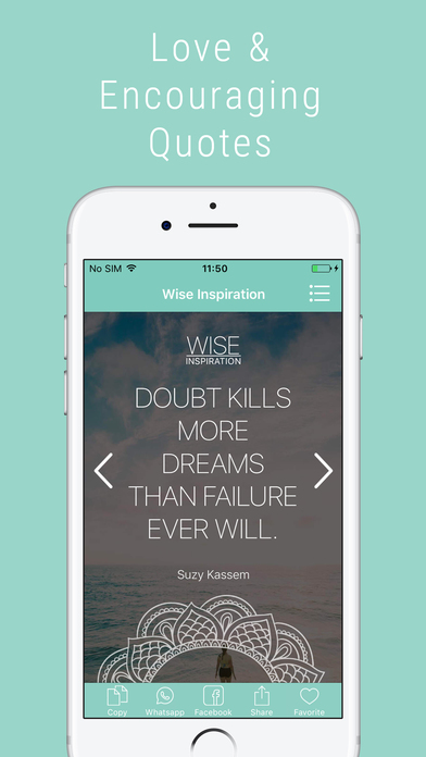 Wise Inspiration - Quotes screenshot 3
