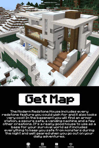 RedStone Edition MAPS for MINECRAFT PE ( Pocket Edition ) - Download the Best Red Stone Map ( Free ) ! screenshot 4