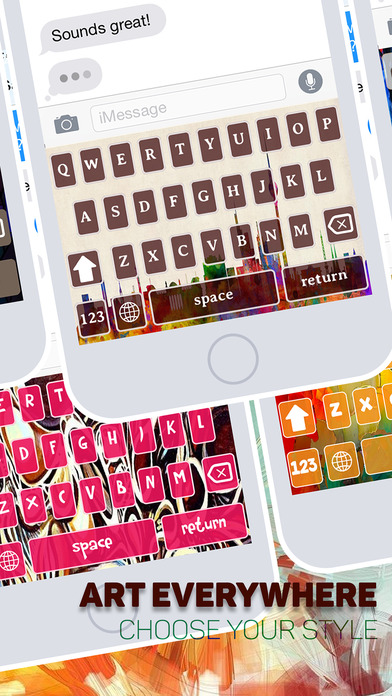 Keyboard Wallpaper Gallery For Abstract Themes screenshot 2