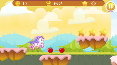 My pretty Pony Run in candy world screenshot 3