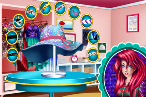 Princess Design My Fedora Hat - Fantasy Studios/Beauty DIY screenshot 2