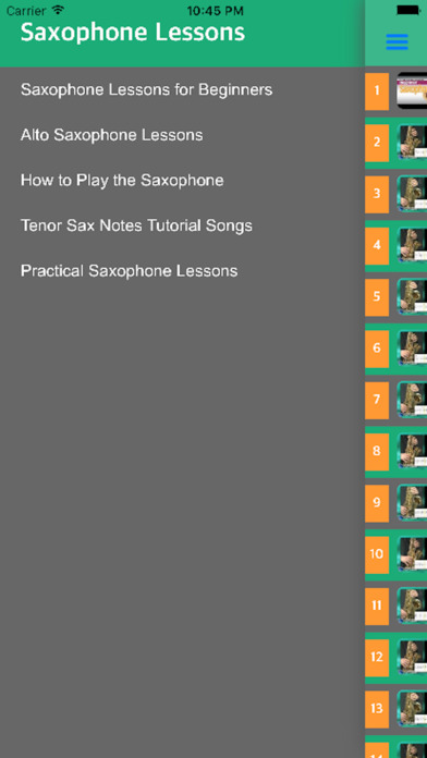 Saxophone Learning - Learn Play Sax With Video screenshot 3