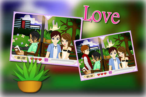 Romantic Kisses-Lover kissing screenshot 2