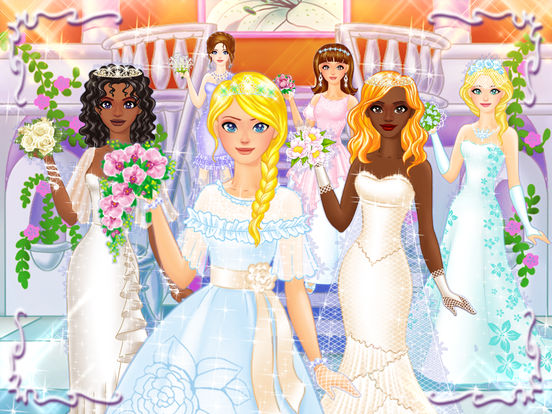 Свадебные одевалки - игры для девочек на iPad