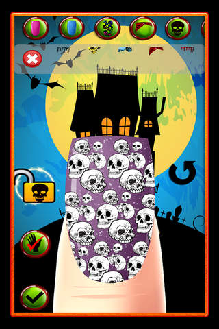 Monster Fashion Nails Makeover: Scary Girl fancy manicure saloon screenshot 3