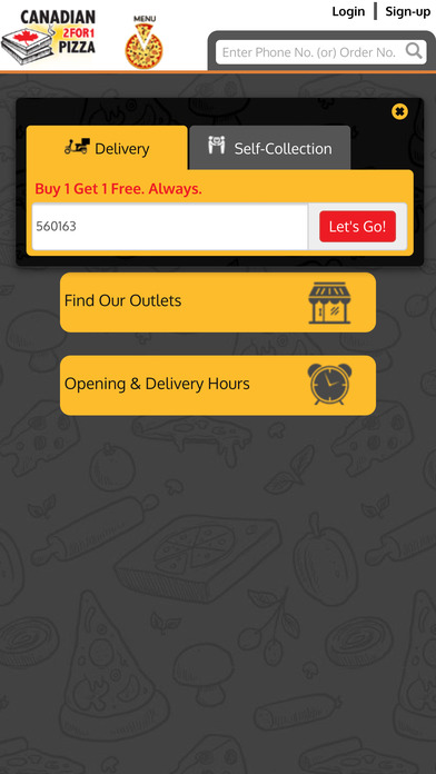 Canadian 2 for 1 Pizza - Singapore Deliveryのおすすめ画像3