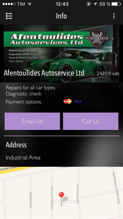 Afentoulides Autoservice screenshot 2