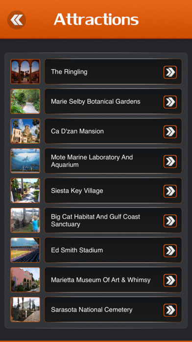 Sarasota City Guide screenshot 3