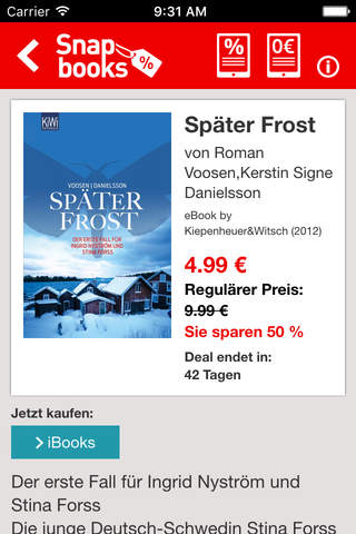Snapbooks - günstige eBook Schnäppchen screenshot 4