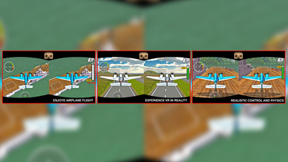 VR Infinite Airplane Flight : 3D Fly-Wings 2016 screenshot 2