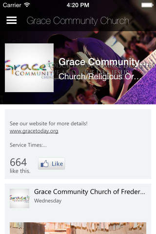 Grace Community Church - MD screenshot 2