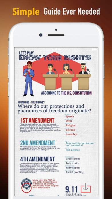 USA Constitution Trivia and Quiz- Fun Legal Test screenshot 2