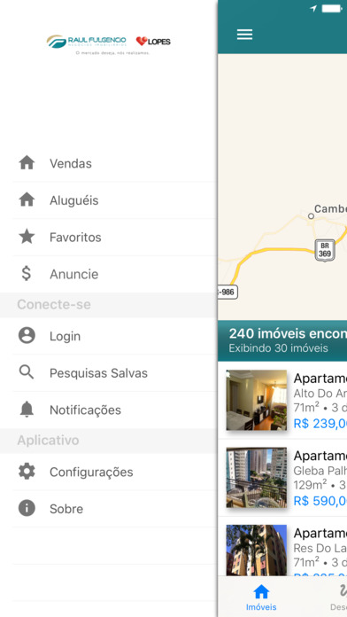 Raul Fulgencio Imobiliária screenshot 2