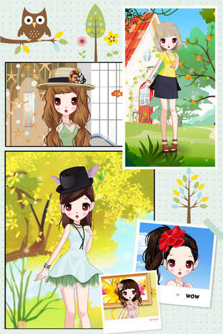 可爱草莓公主 - 水果女孩，女生玩的游戏，换装养成 screenshot 3