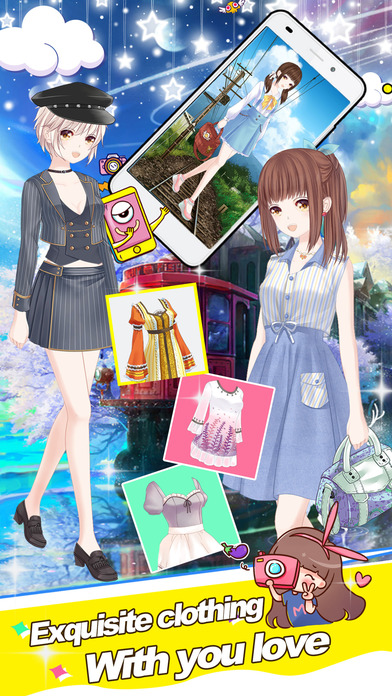 Fall fashion dress up－Dress Up Games for Kids screenshot 2
