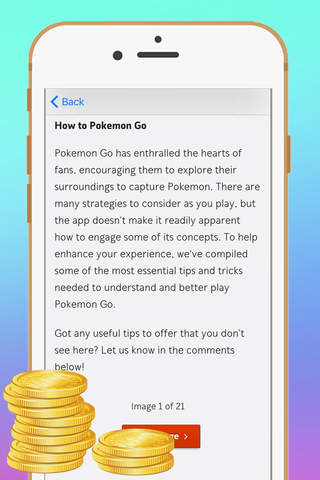 Cheats, Tips, Tricks, Video Walkthrough & Catch Guide for Pokemon Go screenshot 3