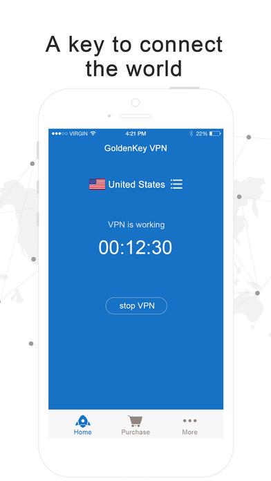 GoldenKeyVPN Express Privacy screenshot 2