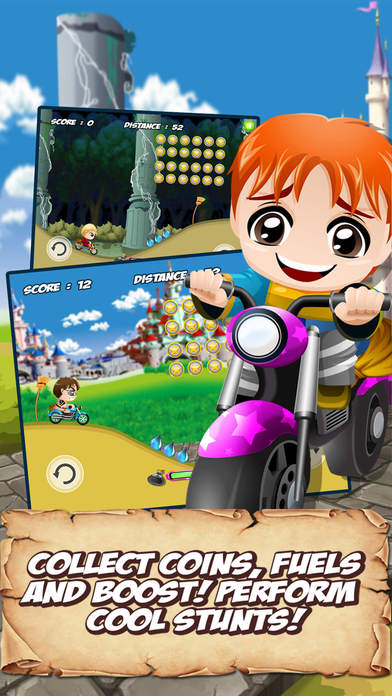 Wizard Stunt Bike Race Mania– Racing Game for Pro screenshot 3