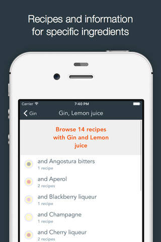 Barback - The Best Drink and Cocktail Recipes screenshot 3