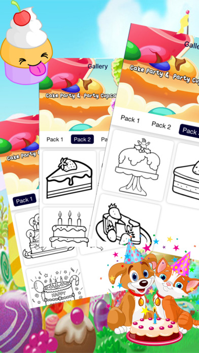 Cake Party &  Party Cupcake for kids screenshot 2