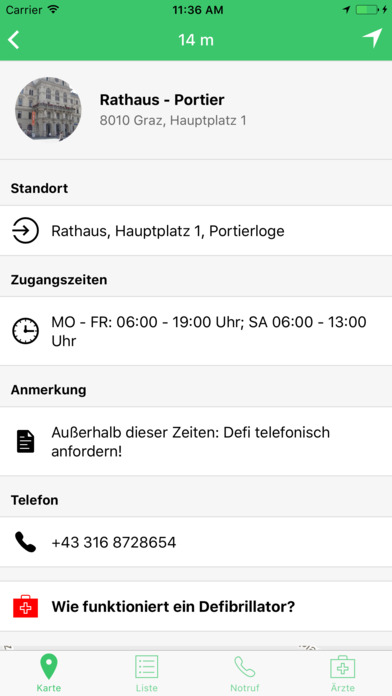 Stadt Graz Defi App screenshot 4