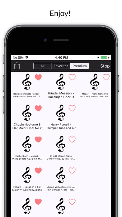 Classical Music for Concentration and Focus PRO screenshot 3